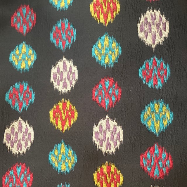 Beautiful Etro woven fabric 3 yards by 58” Upholstery weight and stunning.