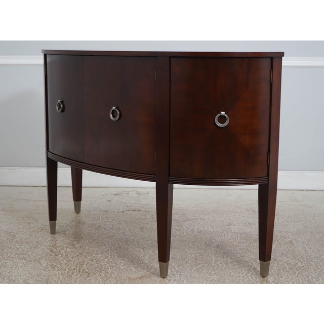 Age: C.2001 Details: Avenue Collection Cherry Brass Capped Feet High Quality Construction Dovetailed Drawer Construction...