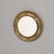 Metal Brass Circular Mirror, 1930 For Sale - Image 7 of 7