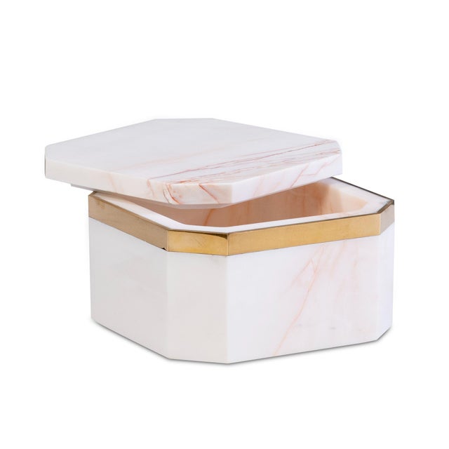 Traditional Maitland-Smith Andros Box Small For Sale - Image 3 of 5