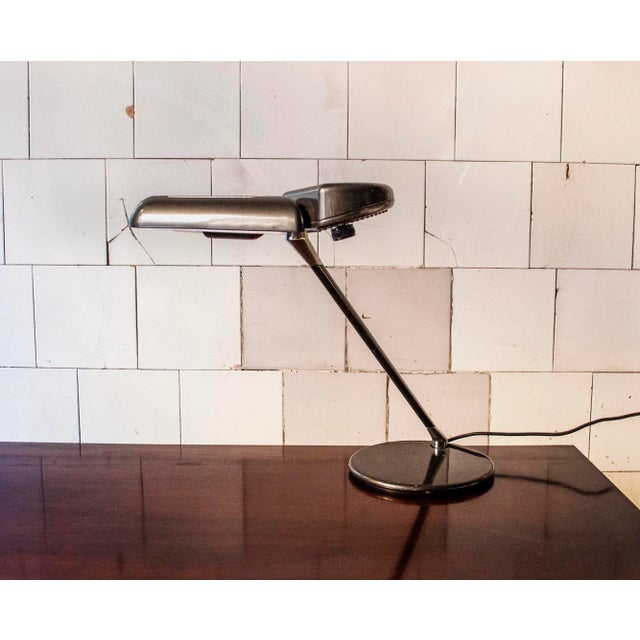 Italian Model A400 Table Lamp by Bruno Gecchelin for Arteluce, 1970s For Sale - Image 10 of 10