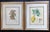 Ten hand-colored color stipple engravings from Traite des Arbres Fruitiers, with margins, each in a fine silver gilt...