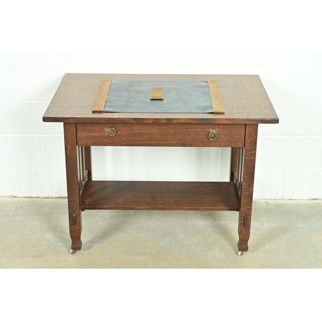 Tiffany Studios New York Adam Pattern Bronze Doré Large Paper Clip For Sale - Image 10 of 11