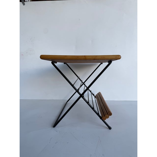 Arthur Umanoff Vintage Midcentury Modern Umanoff Side Table For Sale - Image 4 of 12