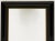 Black French Wall Mirrors With Black and Gilt Frames (H 30 X W 20 1/8) For Sale - Image 8 of 12