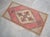 1970s Vintage Hand Knotted Small Rug Enrtway Mat, Kitchen Bathroom Decor 2x3 Ft Approx For Sale - Image 10 of 14