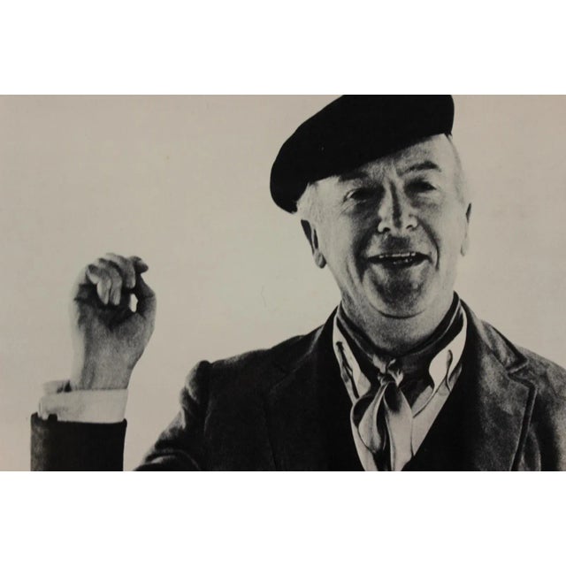 Fabulous B&W framed photo of Cecil Beaton (1904-1980) shot by David Bailey c1965 for his now iconic folio 'Box of Pin-...