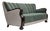 Danish 3-Seater Sofa in Furniture Wool and Oak Wood, 1960s For Sale