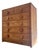 Pine Wood Chest of Drawers with Round Handles For Sale