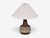 1960s Mid-Century Modern Helge Bjufstrøm, Large Table Lamp, Brown Stoneware For Sale - Image 4 of 10