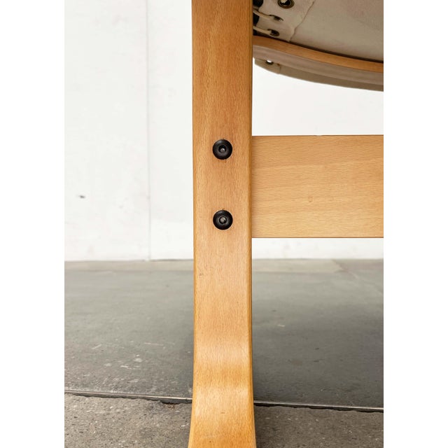 Mid-Century Norwegian Siesta Ottoman in Nubuk Leather by Ingmar Relling for Westnofa, 1960s For Sale - Image 6 of 18