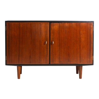 Poul Hundevad Style Mid-Century Modern Teak Sideboard For Sale