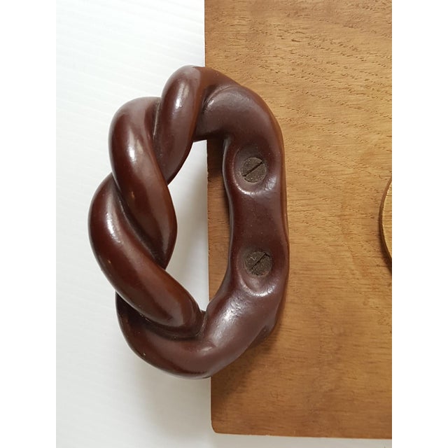 Vintage Tray for Ramekins from Keramos Sevres, France, 1950s, Set of 4 For Sale - Image 6 of 11