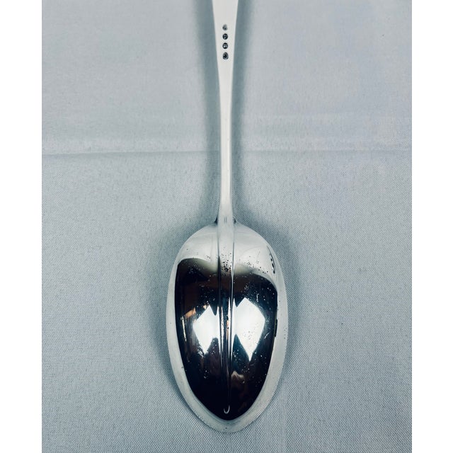 Large Stuffing Spoon by Gerity in Silver Plate-13” L For Sale In West Palm - Image 6 of 8