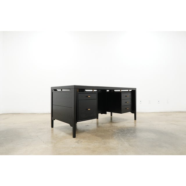 Arhaus Arhaus Brock Executive Desk For Sale - Image 4 of 17