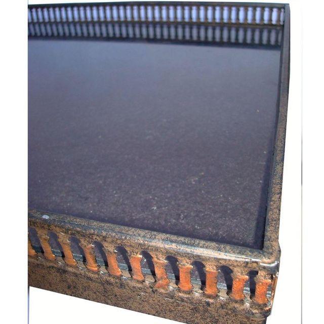 Granite Top Rectangle Side Table Chairish