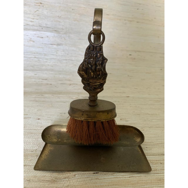 1960s 1960s Brass Fireplace Tools - 2 Pieces For Sale - Image 5 of 5