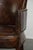 Vintage Grained Cowhide Leather Dining Chairs, Set of 6 For Sale - Image 14 of 17