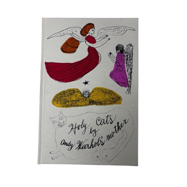 1980s Andy Warhol 25 Cats/Holy Cats Set- 2 Pieces For Sale - Image 5 of 6