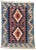 Vintage Persian Shiraz Kilim Rug With Boho Chic Tribal Style 03'10 X 05'03 For Sale