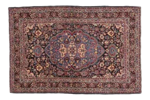 1920s Antique Persian Semnan Rug