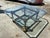 1970s Vintage Mid Century Brass and Glass Coffee Table Attributed to Mastercraft Unmarked For Sale - Image 5 of 11