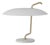 Model 537 Lamp with Brass Structure and White Reflector by Gino Sarfatti for Astep For Sale