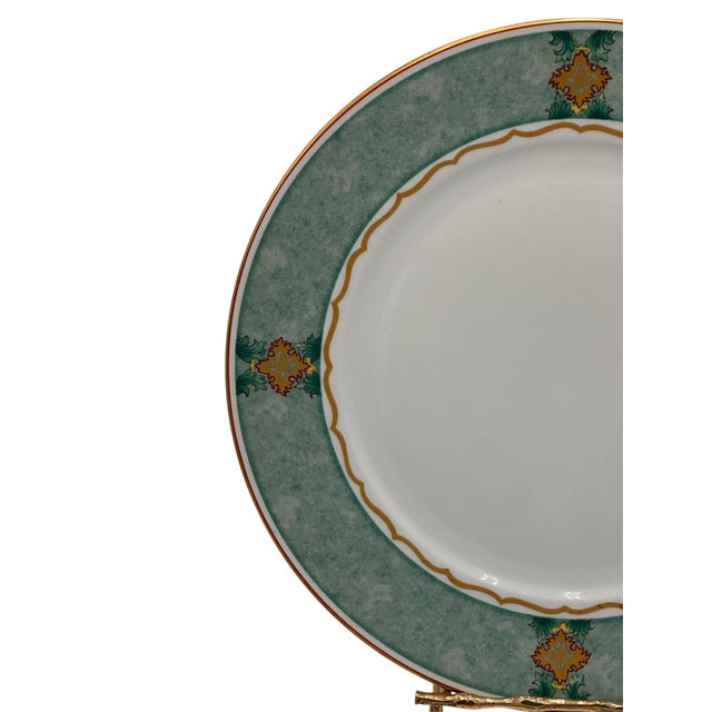 Mottahedeh Merian Mist 12" Service Plates - Set of 3 For Sale In New York - Image 6 of 10