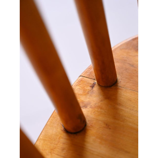 Wood Scandinavian Wooden Chairs, 1960s, Set of 4 For Sale - Image 7 of 10