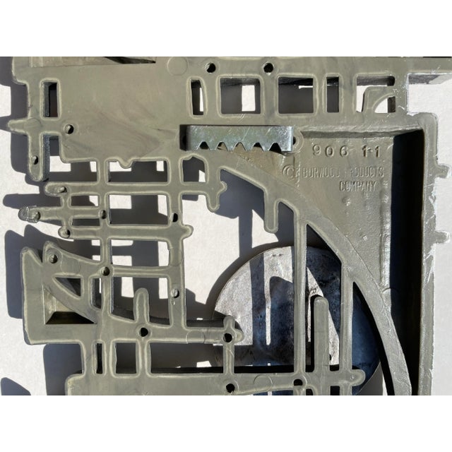 Brutalist Assemblage Featuring Graffiti For Sale In Madison - Image 6 of 7