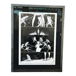 Run Freak Run Original Ink Comic Frames For Sale