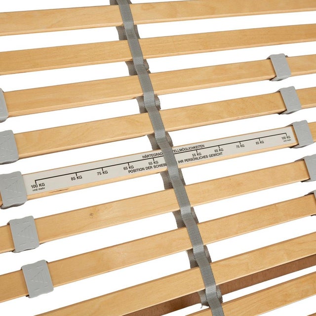 Ligne Roset White and Dark Grey Wooden Bed from Ligne Roset For Sale - Image 4 of 16