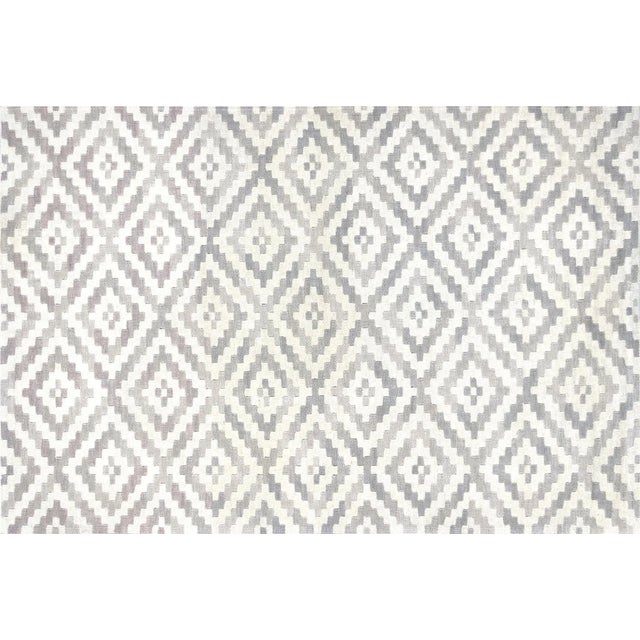 Textile Contemporary Egyptian Kilim Rug For Sale - Image 7 of 7