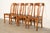 Heywood-Wakefield Heywood Wakefield Antique Mission Oak Arts & Crafts Dining Chairs, Set of Four For Sale - Image 4 of 14