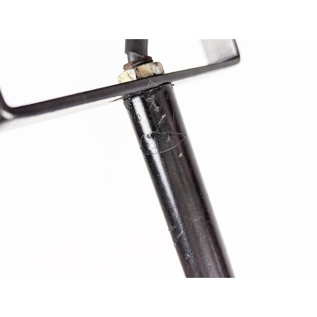 Aluminum & Black Metal Sintesi Table Lamp by Ernesto Gismondi for Artemide, 1970s For Sale - Image 6 of 16