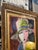 Portraiture Acrylic on Panel Portrait of Woman in a 40's-50's Style For Sale - Image 3 of 7