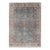Antique Persian Tabriz Rug With Allover Floral Pattern in Soft Blue, Cream & Red 9' X 12'5. For Sale