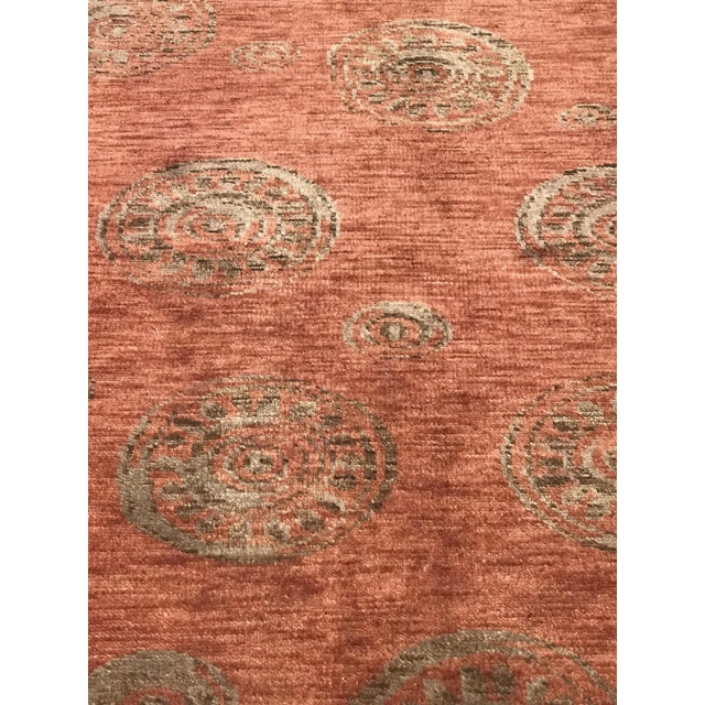 1960s Vintage Indian Carpet, 1960s For Sale - Image 5 of 12