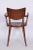 Art Deco Beech Chair with Armrests attributed to R. Hofman for Ton, Former Czechoslovakia, 1940s For Sale - Image 4 of 10