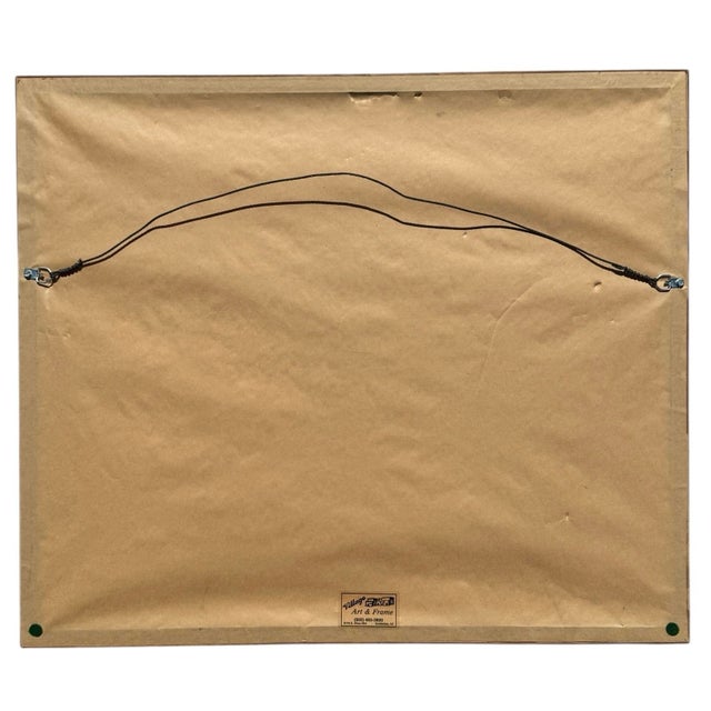 Wood 1990s Hells Angels Signed Print by Artist Billie Hutt (American, 1927 - 2007) For Sale - Image 7 of 7