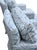 Pair of Baker Furniture Company Club Chairs in Brunschwig & Fils For Sale - Image 14 of 18