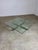 Vintage Coffee Table in Glass and Metal by Gianfranco Frattini for Cassina, 1970s For Sale - Image 3 of 10
