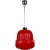 Red Modern Red Glass Globe Pendant Lamp, 1960s For Sale - Image 8 of 8