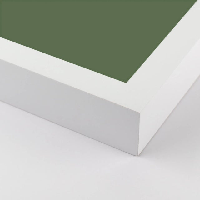 DESCRIPTION: Alphabet Series in Olive, Letter X by Pencil & Paper in White Frame, XS Art Print SPECIFICATIONS: Type:...