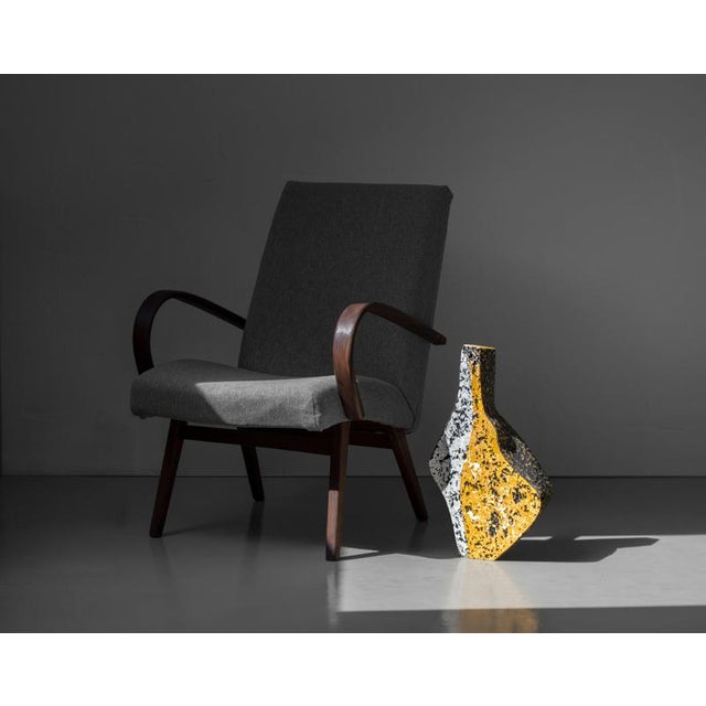 Fragment Ochre I Sculptural Vase by Donatas Zukauskas For Sale - Image 6 of 11