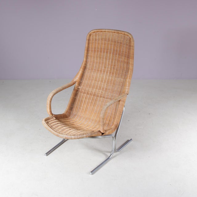 Model 514C Easy Chair by Dirk Van Sliedregt for Gebr. Jonkers Noordwolde, Netherlands, 1960s For Sale - Image 5 of 9