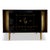 Brazilian Black Lacquered Cabinet by Dinucci, 1950s For Sale - Image 16 of 17