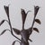1930s Pair of French Iron Leaf Candlesticks For Sale - Image 10 of 14