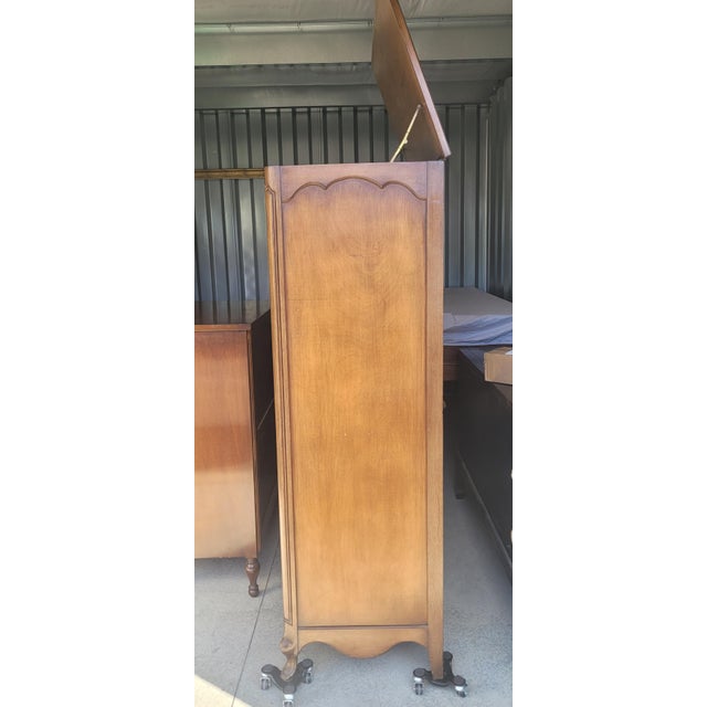 1960s Tall French Lingerie 12 Plus Drawer Dresser For Sale - Image 4 of 17