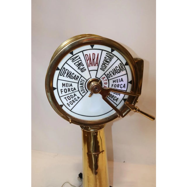 Ships Telegraph with Portuguese Commands For Sale In Boston - Image 6 of 7